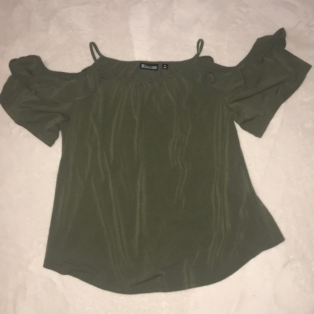 Cold shoulder blouse